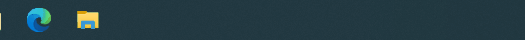 The taskbar window is empty. HideWindow icon is also hidden