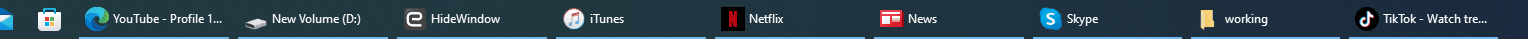 The interface effect after setting